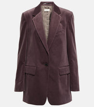Dries Van Noten Cotton velvet blazer