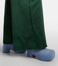 Dries Van Noten Denim clogs