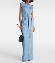 Dries Van Noten Denim maxi dress