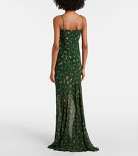 Dries Van Noten Deryl floral silk gown