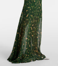 Dries Van Noten Deryl floral silk gown