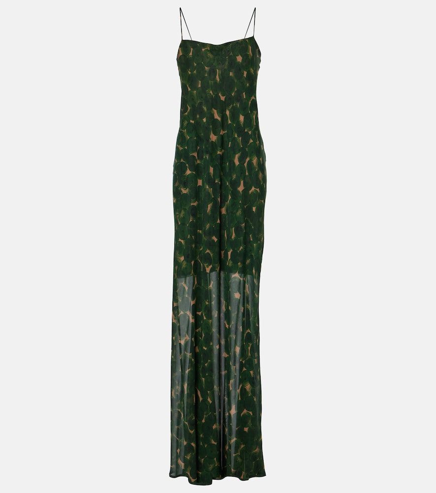 Dries Van Noten Deryl floral silk gown. Dries Van Noten Deryl 花卉真丝礼服