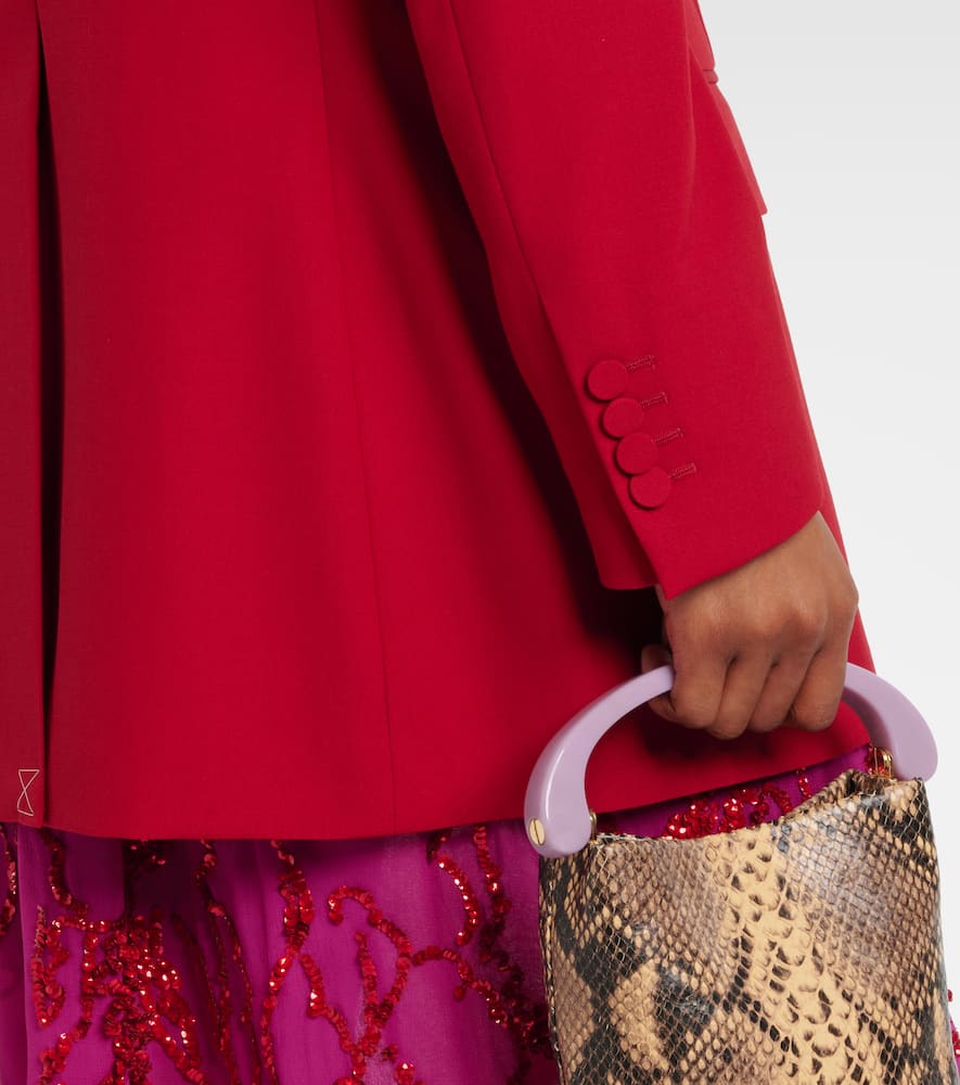 Dries Van Noten Double-breasted wool blazer