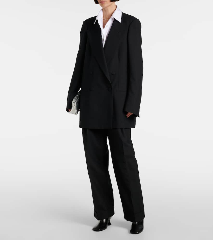 Dries Van Noten Double-breasted wool blazer