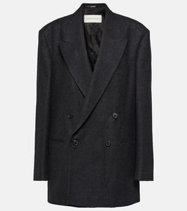 Dries Van Noten Double-breasted wool blazer