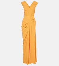 Dries Van Noten Draped gown. 德赖斯·范诺顿垂褶礼服