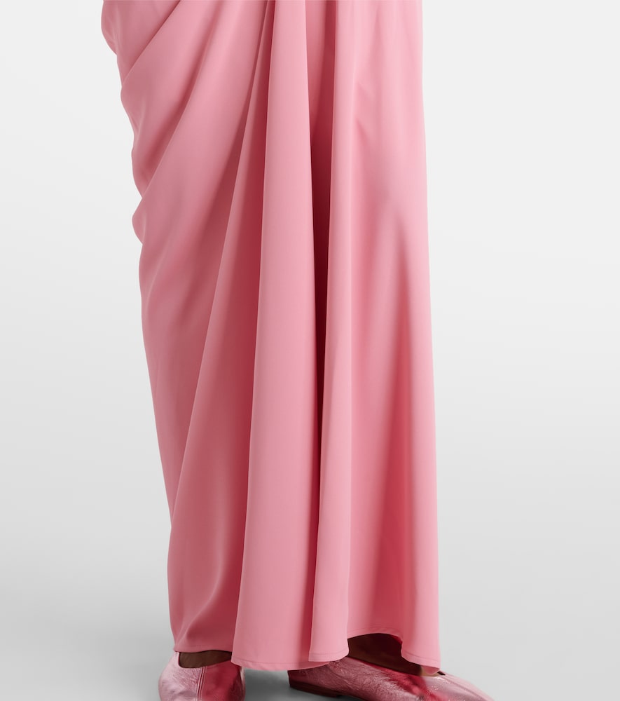 Dries Van Noten Draped  maxi skirt