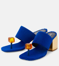Dries Van Noten Embellished calf hair mules