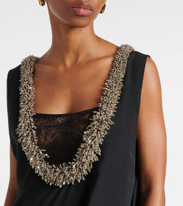 Dries Van Noten Embellished minidress