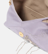 Dries Van Noten Embellished satin clutch
