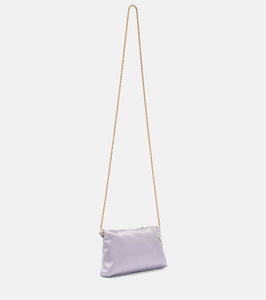 Dries Van Noten Embellished satin clutch