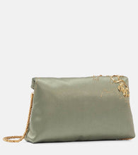 Dries Van Noten Embellished satin shoulder bag