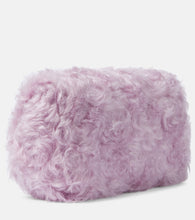 Dries Van Noten Faux-fur clutch