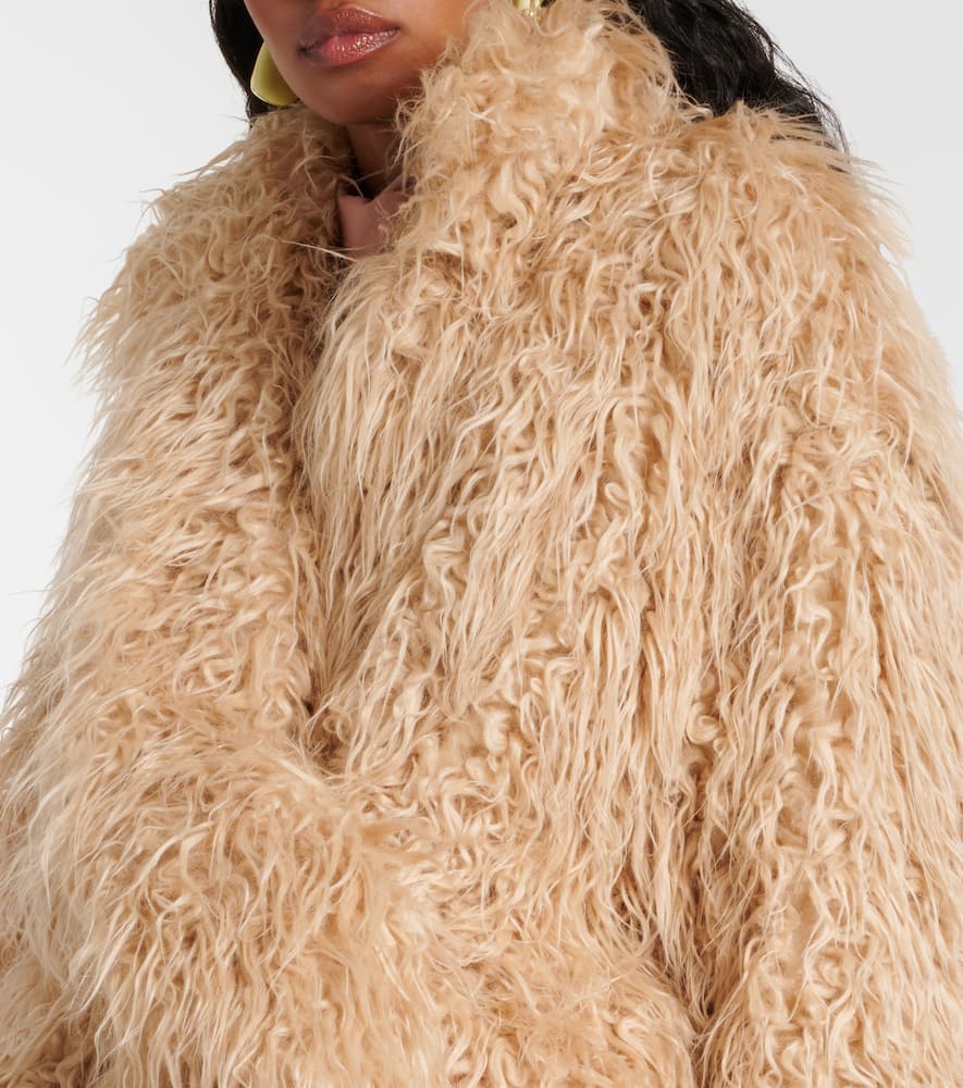 Dries Van Noten Faux fur coat