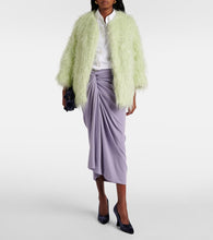 Dries Van Noten Faux shearling jacket