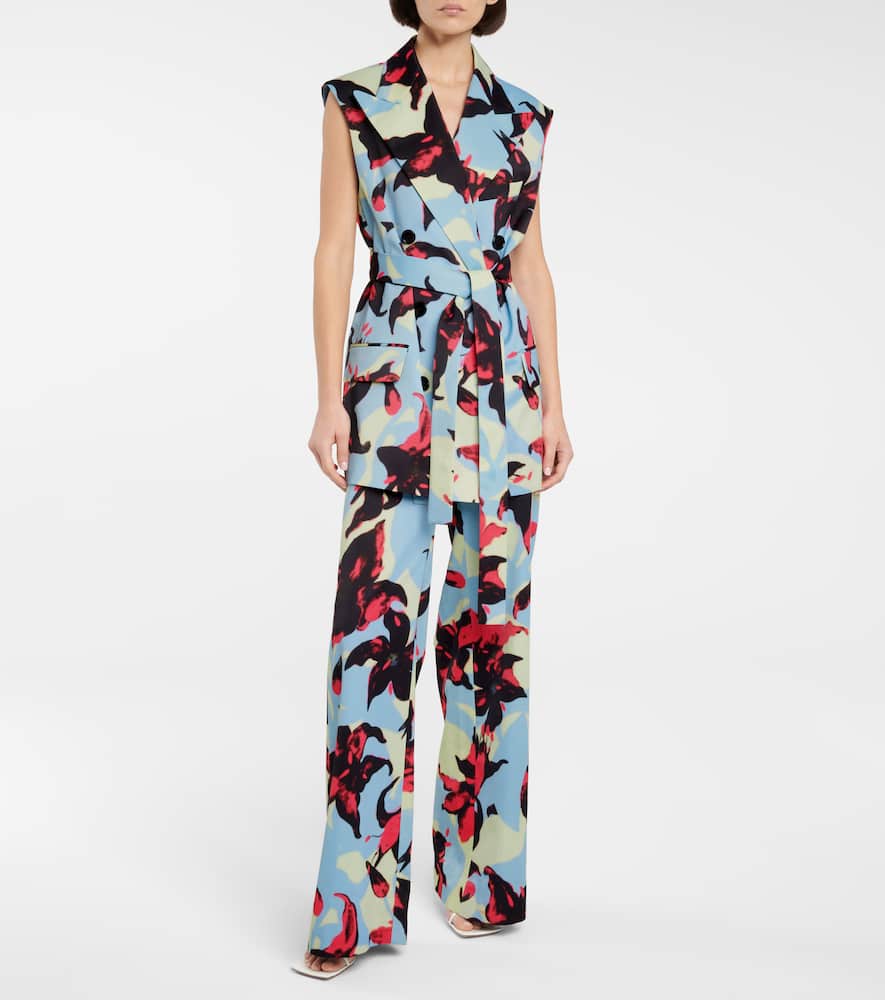 Dries Van Noten Floral blazer