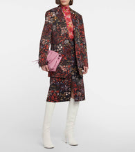 Dries Van Noten Floral cotton-blend blazer