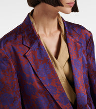 Dries Van Noten Floral jacquard blazer