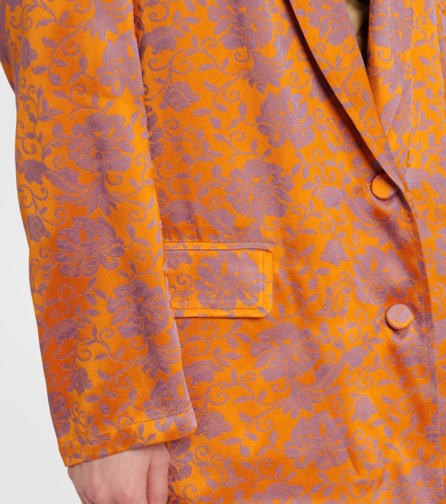 【DRIES VAN NOTEN】Floral jacquard blazer ブレザー Dries Van Noten Floral jacquard blazer – BlackSkinny