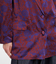 Dries Van Noten Floral jacquard blazer