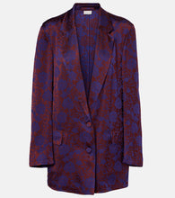 Dries Van Noten Floral jacquard blazer