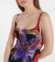 Dries Van Noten Floral silk-blend maxi dress