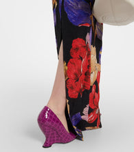 Dries Van Noten Floral silk-blend maxi dress