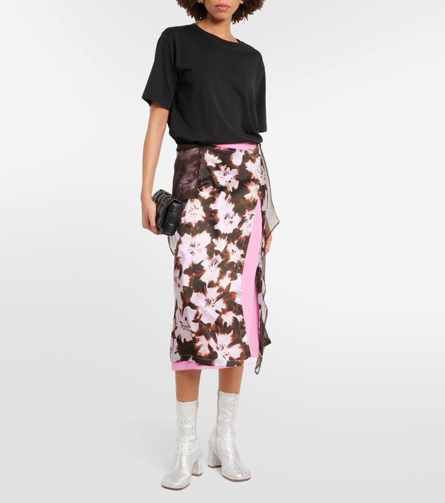 Dries Van Noten Glitter ankle boots
