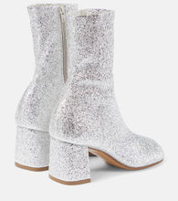 Dries Van Noten Glitter ankle boots