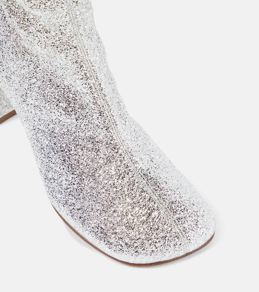 Dries Van Noten Glitter ankle boots
