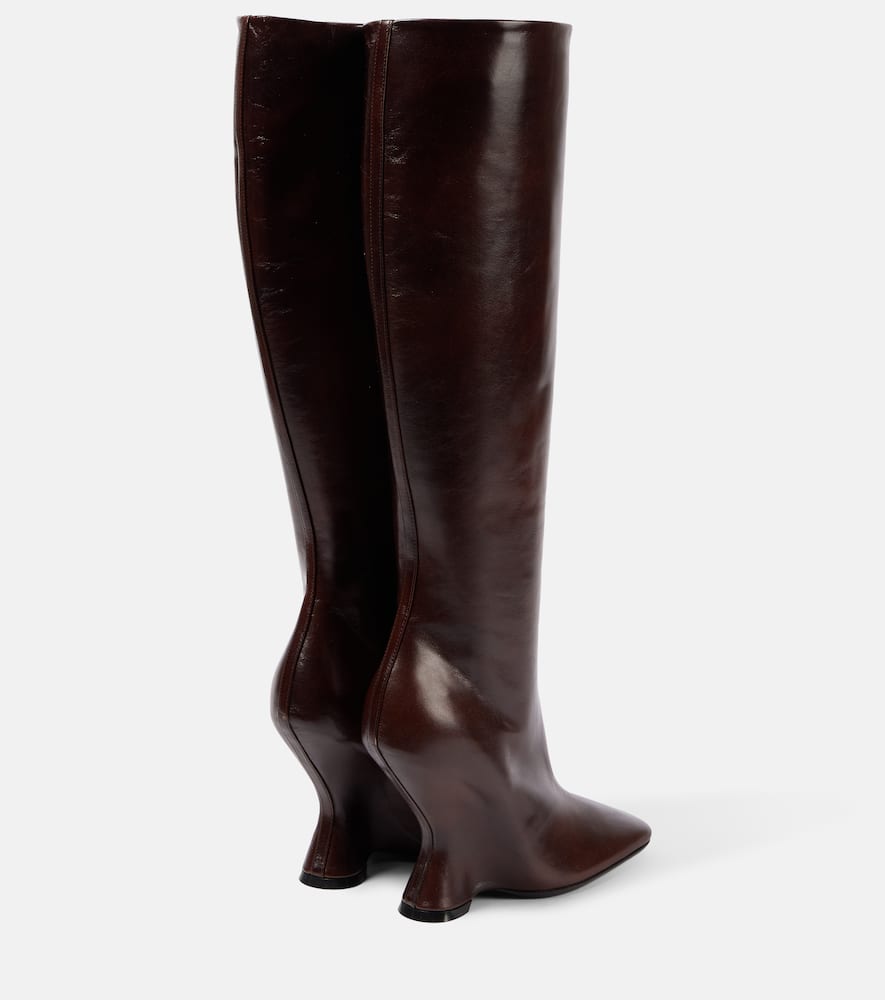 Dries Van Noten Glove 105 leather ankle boots