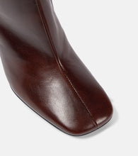 Dries Van Noten Glove 105 leather ankle boots