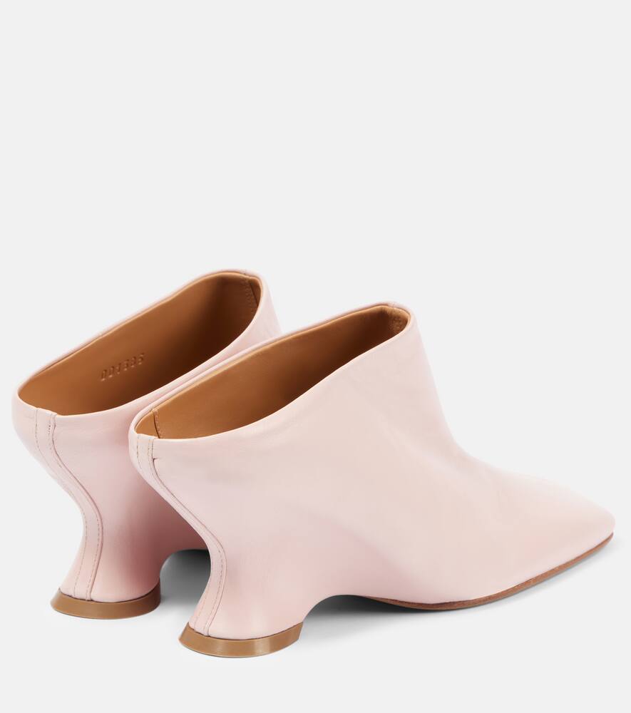 Dries Van Noten Glove 75 leather wedges