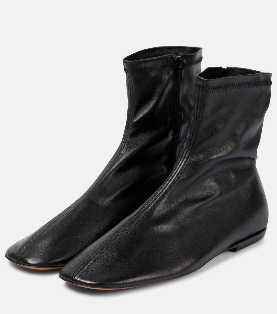 Dries Van Noten Glove leather ankle boots