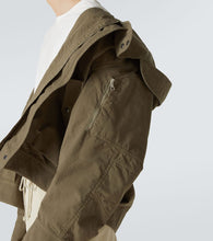 Dries Van Noten Hooded cotton jacket