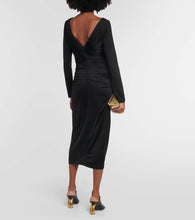 Dries Van Noten Jersey midi dress