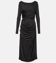 Dries Van Noten Jersey midi dress