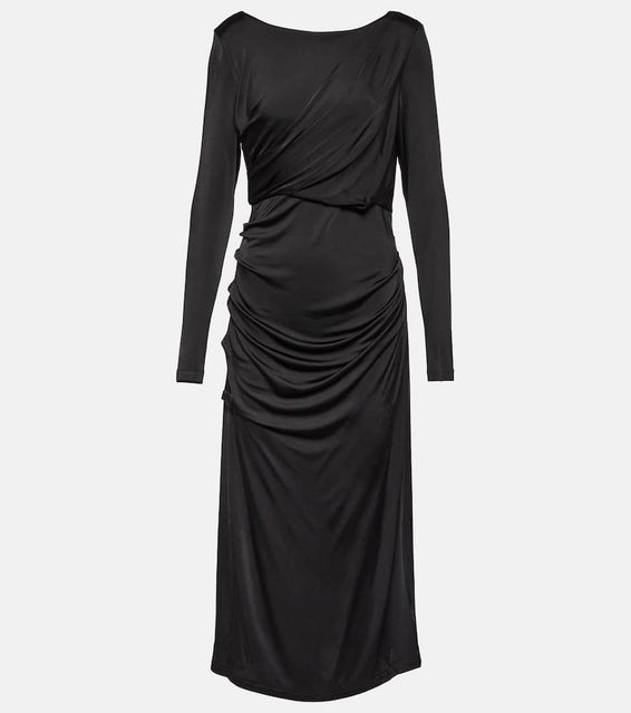 Dries Van Noten Jersey midi dress