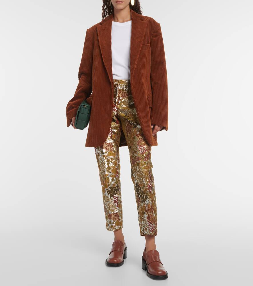 Dries Van Noten Leather loafer pumps