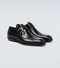 Dries Van Noten Leather monk shoes