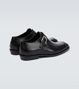 Dries Van Noten Leather monk shoes