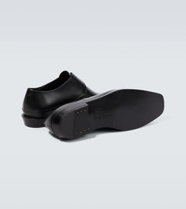 Dries Van Noten Leather monk shoes