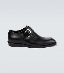 Dries Van Noten Leather monk shoes