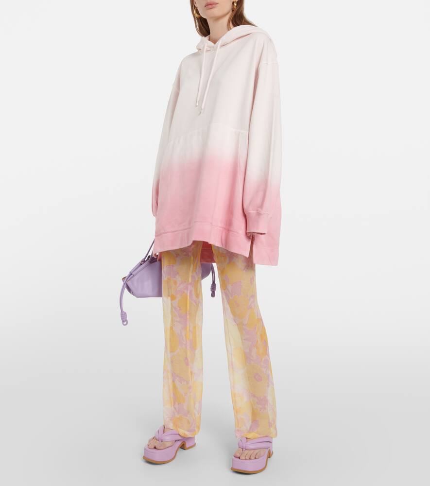 Dries Van Noten Leather platform thong sandals
