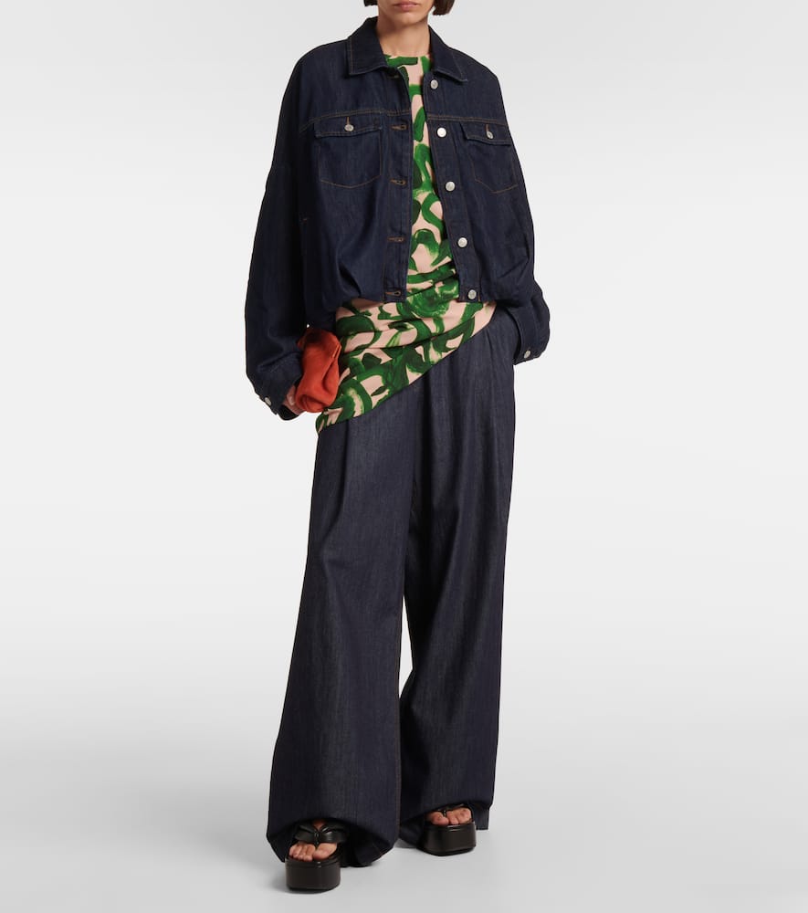 Dries Van Noten Oversized denim jacket