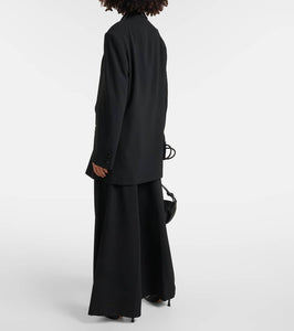 Dries Van Noten Oversized wool and silk-blend blazer