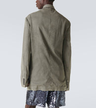 Dries Van Noten Oversized wool-blend blazer