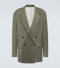 Dries Van Noten Oversized wool-blend blazer