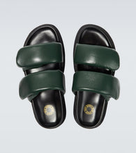 Dries Van Noten Padded leather sandals
