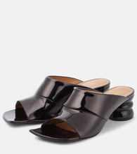 Dries Van Noten Patent leather mules